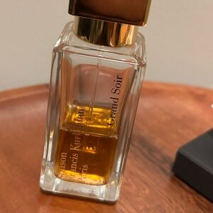 Maison Francis Kurkdjian Amber Perfume with Gold Accents